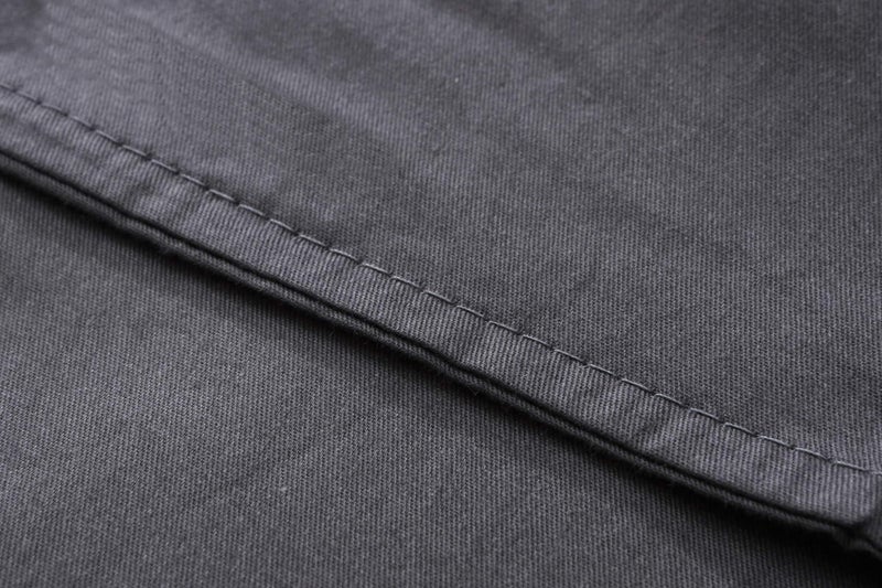 F.Y.Dreams Weighted Blanket Duvet Cover 60x80 inches with 8 Ties,Zipper on Long Side/100% Cotton, Dark Grey/Just Duvet Cover - Image 5